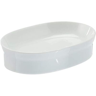 Spirella Tillbehör ÖVERSIKT Opera Oval PORTAOBJETOS Vit 1206743, Vit, Standard Spirella Tillbehör ÖVERSIKT Opera Oval PORTAOBJETOS Vit 1206743, Vit, Standard