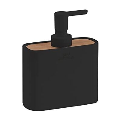 Gedy Melbourne Harts Tvål Dispenser Svart, Mått 15,7 x 12,8 x 5,6 cm och Vikt 0,498 kg Gedy Melbourne Harts Tvål Dispenser Svart, Mått 15,7 x 12,8 x 5,6 cm och Vikt 0,498 kg