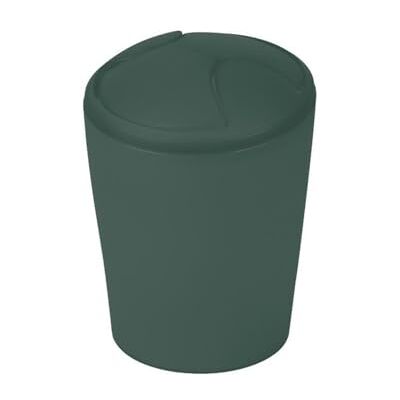 Spirella SP2802 PP Move 2L Vippbar soptunna Mörkgrön, Plast Spirella SP2802 PP Move 2L Vippbar soptunna Mörkgrön, Plast