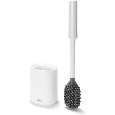 Joseph Joseph Flex TriBlade Lite Hygienisk Toalettborste med Hållare Vit Joseph Joseph Flex TriBlade Lite Hygienisk Toalettborste med Hållare Vit