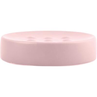 Spirella tvålkopp stenutseende dekorativ badrumsinredning tvålkopp rör mått: 11 x 11 x 3 cm rosa matt, rosa Spirella tvålkopp stenutseende dekorativ badrumsinredning tvålkopp rör mått: 11 x 11 x 3 cm rosa matt, rosa