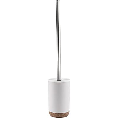 Gedy G-Canberra, Mått och vikt: 46,5X8,8X8,8 CM & 0,57 KG, Toalettborste tillverkad av keramik och kork, vit finish, badrumsborste FoU-design, 2 års garanti, unik Gedy G-Canberra, Mått och vikt: 46,5X8,8X8,8 CM & 0,57 KG, Toalettborste tillverkad av keramik och kork, vit finish, badrumsborste FoU-design, 2 års garanti, unik
