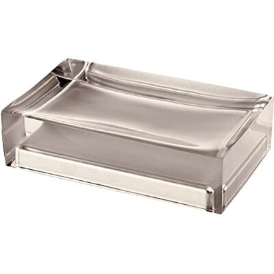 Gedy Duva, Auckland tvål, mått och vikt: 3 x 11 x 7 cm och 0,15 kg, högkvalitativ transparent harts fast tvålhållare, finish, design R & S, handgjord, 2 års garanti, unik Gedy Duva, Auckland tvål, mått och vikt: 3 x 11 x 7 cm och 0,15 kg, högkvalitativ transparent harts fast tvålhållare, finish, design R & S, handgjord, 2 års garanti, unik