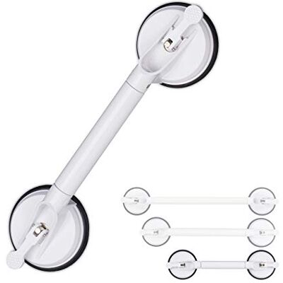 Relaxdays - Utbyggbar sugkoppsstång - 45-57,5 cm - Badhandtag Relaxdays - Utbyggbar sugkoppsstång - 45-57,5 cm - Badhandtag