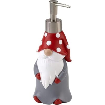 Avanti Linens Avanti Linne Gnome Walk Collection, harts, flerfärgad, tvålpump/lotionpump Avanti Linens Avanti Linne Gnome Walk Collection, harts, flerfärgad, tvålpump/lotionpump