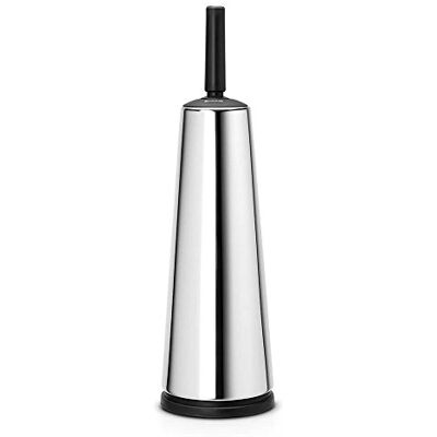 Brabantia ReNew Collection Toalettborsthållare, Toalettborste med hållare, Brilliant Steel Brabantia ReNew Collection Toalettborsthållare, Toalettborste med hållare, Brilliant Steel