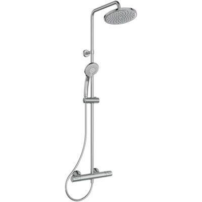 Ideal Standard Ceratherm T25 duschsystem, vattenbesparande duschhuvud med skållningsskydd och termostatfunktion – krom (315 x 492,5 x 1117 mm) Ideal Standard Ceratherm T25 duschsystem, vattenbesparande duschhuvud med skållningsskydd och termostatfunktion – krom (315 x 492,5 x 1117 mm)