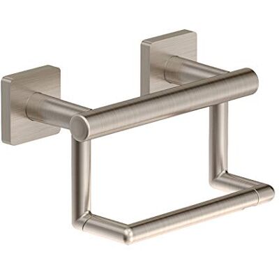 Symmons Duro Toilet Paper Holder, One Size, Satin Nickel Symmons Duro Toilet Paper Holder, One Size, Satin Nickel