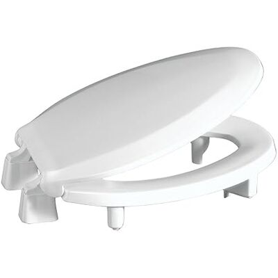 Centoco 3L800STS-001 långsträckt 7,6 cm lyft, upphöjd plast toalettsits, stängd framsida med lock, ADA-kompatibel handikapp medicinsk assistansstol, vit Centoco 3L800STS-001 långsträckt 7,6 cm lyft, upphöjd plast toalettsits, stängd framsida med lock, ADA-kompatibel handikapp medicinsk assistansstol, vit