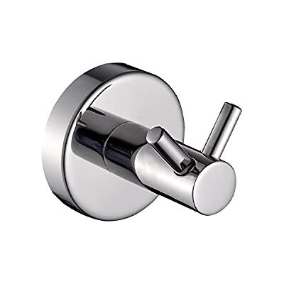 Gedy krom, G-Tokyo, Dubbelklädhängare, Finish, Mått 5,3 x 6 x 5,3 cm, Handduk i rostfritt stål 304, 15 års garanti, FoU-design, Unik Gedy krom, G-Tokyo, Dubbelklädhängare, Finish, Mått 5,3 x 6 x 5,3 cm, Handduk i rostfritt stål 304, 15 års garanti, FoU-design, Unik