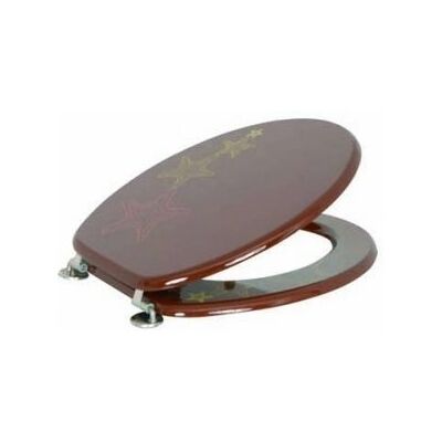 MSV 140344 Stjärn MDF Toalettlock - Toilet Seat MSV 140344 Stjärn MDF Toalettlock - Toilet Seat