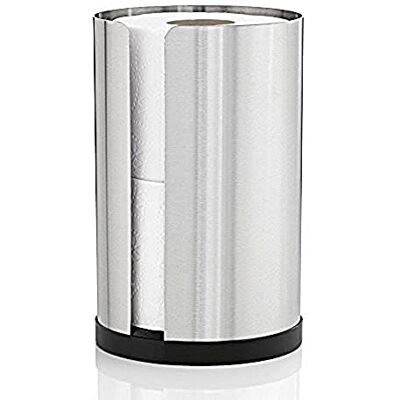 blomus – NEXIO – Toalettpappershållare av matt rostfritt stål, exklusiv toalettpappershållare med plats för upp till 2 rullar, moderna badrumstillbehör (H/B/D: 22 x 13,5 x 13,5 cm, rostfritt stål, blomus – NEXIO – Toalettpappershållare av matt rostfritt stål, exklusiv toalettpappershållare med plats för upp till 2 rullar, moderna badrumstillbehör (H/B/D: 22 x 13,5 x 13,5 cm, rostfritt stål,