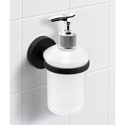 IPEA Väggklistermärke hållare svart ingen borrning behövs modern design elegant väggmonterad tvålhållare för att klistra in i badrummet, duschen, hemmet självbärande hållare IPEA Väggklistermärke hållare svart ingen borrning behövs modern design elegant väggmonterad tvålhållare för att klistra in i badrummet, duschen, hemmet självbärande hållare