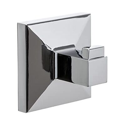 Tatay Handdukskrok Badrum Utan Borrning eller med Skruvar Inkluderar Glue&Fix Kit (Håller upp till 5 kg) och Skruvar Rostfritt Stål Modern Design 6 x 4,5 x 6 cm Iconik Modell Metallisk Tatay Handdukskrok Badrum Utan Borrning eller med Skruvar Inkluderar Glue&Fix Kit (Håller upp till 5 kg) och Skruvar Rostfritt Stål Modern Design 6 x 4,5 x 6 cm Iconik Modell Metallisk