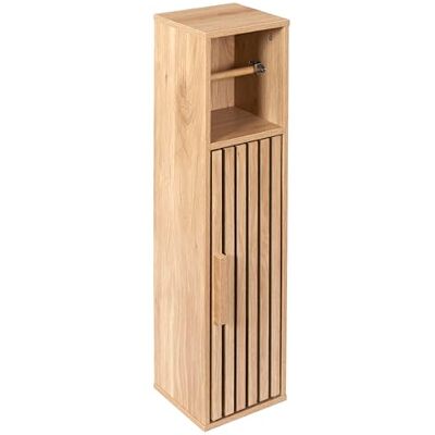 HOME DECO FACTORY , HD0271, Klaus toalettrullehållare, Natural Crush-kollektion, möbler, badrumsmöbler, 20 x 78 x 19 cm, brun HOME DECO FACTORY , HD0271, Klaus toalettrullehållare, Natural Crush-kollektion, möbler, badrumsmöbler, 20 x 78 x 19 cm, brun