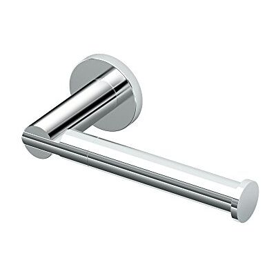 Gatco 4683 Channel, Chrome Wall Mount Toilet Paper Holder, 6.63" W Gatco 4683 Channel, Chrome Wall Mount Toilet Paper Holder, 6.63" W