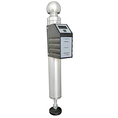ATSensoTec Digital stödlastvåg STB 400 B, Bluetooth, APP, aluminium, stål, silver/svart, tandesläpvagn, 400 kg lastkapacitet ATSensoTec Digital stödlastvåg STB 400 B, Bluetooth, APP, aluminium, stål, silver/svart, tandesläpvagn, 400 kg lastkapacitet