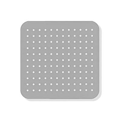 GEMITEX Halkfri grå tillverkad i Italien, Mögelbeständig, antibakteriell, med sugkopp, Anti-slip-badmattor, 53 x 53 cm, 100% PVC. GEMITEX Halkfri grå tillverkad i Italien, Mögelbeständig, antibakteriell, med sugkopp, Anti-slip-badmattor, 53 x 53 cm, 100% PVC.