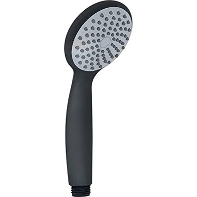 Gedy G-Easy 04, 1 spraydusch, ABS-duschhuvud med svart yta, 5 års garanti, R&S-design, sandduschfilter ingår, svart, unikt Gedy G-Easy 04, 1 spraydusch, ABS-duschhuvud med svart yta, 5 års garanti, R&S-design, sandduschfilter ingår, svart, unikt