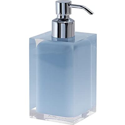 Gedy Badrum Tvåldispenser, Harts, Blå, 16,2 x 7 x 7 cm Gedy Badrum Tvåldispenser, Harts, Blå, 16,2 x 7 x 7 cm