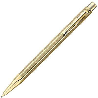 Caran d'Ache Chevron mekanisk penna 0,7 mm – förgylld Caran d'Ache Chevron mekanisk penna 0,7 mm – förgylld