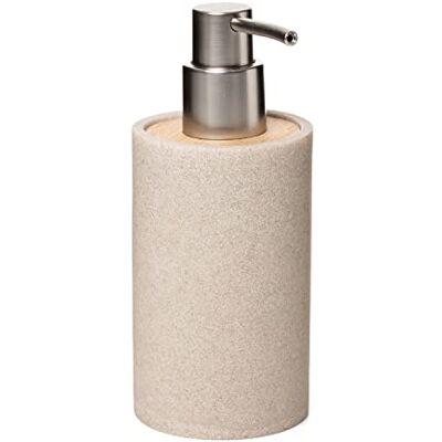 Tatay BORA Tvål Dispenser, Polyresin, BPA Fri, Beige, 9 x 7.3 x 17 cm Tatay BORA Tvål Dispenser, Polyresin, BPA Fri, Beige, 9 x 7.3 x 17 cm