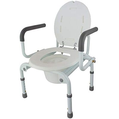 Mobiclinic , Cape, Stol med toalett eller för funktionshindrade, Handikappade, Äldre, Hopfällbar, Armstöd, Ergonomiskt säte, Halkfria behållare Mobiclinic , Cape, Stol med toalett eller för funktionshindrade, Handikappade, Äldre, Hopfällbar, Armstöd, Ergonomiskt säte, Halkfria behållare