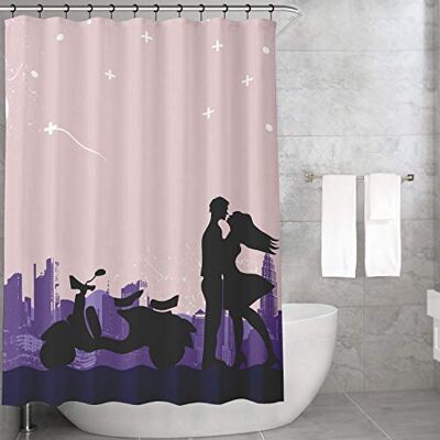 Bonamaison Duschdraperier, polyester, flerfärgad, 150 x 200 Bonamaison Duschdraperier, polyester, flerfärgad, 150 x 200