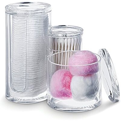 Domopak Living 8001410073679 bomullspinne, polystyren, klar, 12,5 x 15 x 14 cm Domopak Living 8001410073679 bomullspinne, polystyren, klar, 12,5 x 15 x 14 cm