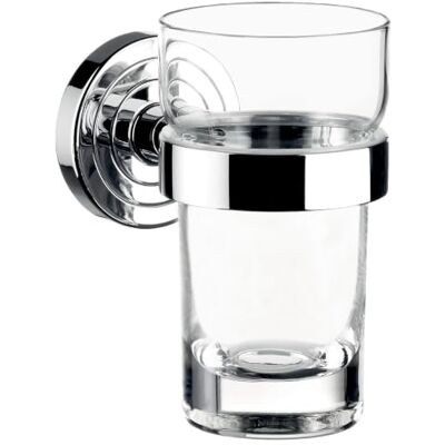 Emco 072000100 Glashållare Polo kristallglas klar Emco 072000100 Glashållare Polo kristallglas klar