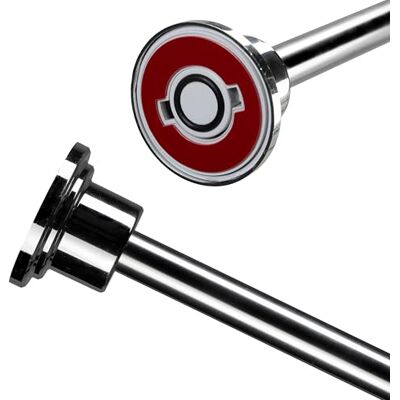 Croydex Stick n Lock premium teleskopisk självhäftande duschgardinstång, krom 1295 mm-2298 mm Croydex Stick n Lock premium teleskopisk självhäftande duschgardinstång, krom 1295 mm-2298 mm