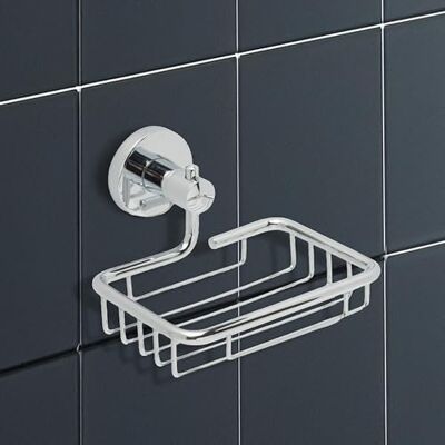 IPEA Tvålhållare Väggklistermärke i Metall Ingen borrning Nödvändig Modern Design Tvålhållare för Vägglimning i Badrum, Dusch, Kök, Hem Tvålhållare eller Svamphållare Öppen IPEA Tvålhållare Väggklistermärke i Metall Ingen borrning Nödvändig Modern Design Tvålhållare för Vägglimning i Badrum, Dusch, Kök, Hem Tvålhållare eller Svamphållare Öppen