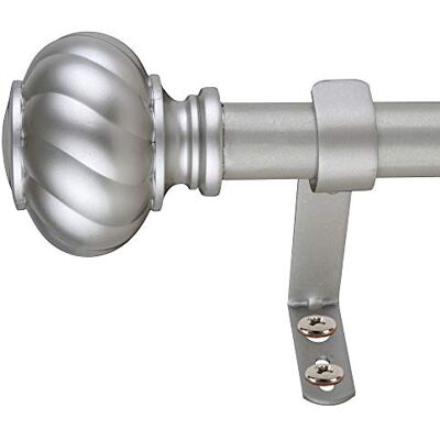 Decopolitan Gardinstäng, antikt silver, 45 till 81 cm Decopolitan Gardinstäng, antikt silver, 45 till 81 cm