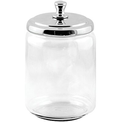 InterDesign iDesign 67874EU York apoteksglas, M, genomskinlig/krom InterDesign iDesign 67874EU York apoteksglas, M, genomskinlig/krom