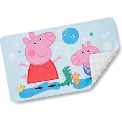 p:os Peppa Gris badmatta barn – halkfri badkarsmatta med sugkoppar och halkfri struktur – mjuk och hudvänlig, lätt att rengöra, maskintvättbar – duschmatta för badrum och dusch p:os Peppa Gris badmatta barn – halkfri badkarsmatta med sugkoppar och halkfri struktur – mjuk och hudvänlig, lätt att rengöra, maskintvättbar – duschmatta för badrum och dusch