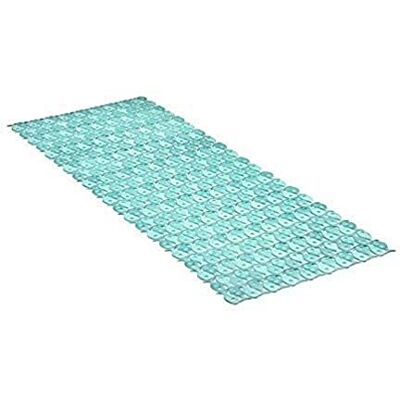 Tatay Badmatta, Halkfri, Pvc Med Sugkoppar, Motståndskraftig Mot Mögel Och Mikrober, Antibakteriell, Fiskdesign, Turkos, Mått: 97 X 36 Cm Tatay Badmatta, Halkfri, Pvc Med Sugkoppar, Motståndskraftig Mot Mögel Och Mikrober, Antibakteriell, Fiskdesign, Turkos, Mått: 97 X 36 Cm
