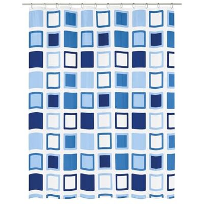 Kleine Wolke Litet moln textilföretag duschdraperi, syntetfibrer, blå azur, 200 x 120 cm Kleine Wolke Litet moln textilföretag duschdraperi, syntetfibrer, blå azur, 200 x 120 cm