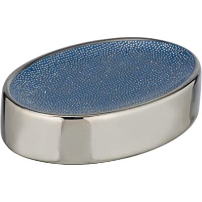 Wenko - Nuria - Silver blå - 8x3x12 cm - Tvålfat Wenko - Nuria - Silver blå - 8x3x12 cm - Tvålfat