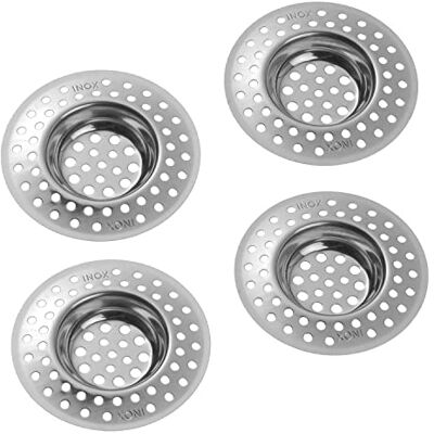 Westmark 4 avloppsfilter/pip filter, ø 7 cm, rund, rostfritt stål, silver, 520822E3 Westmark 4 avloppsfilter/pip filter, ø 7 cm, rund, rostfritt stål, silver, 520822E3