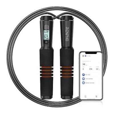 RENPHO Smart hopprep - Sensorstyrt träningsutrustning RENPHO Smart hopprep - Sensorstyrt träningsutrustning