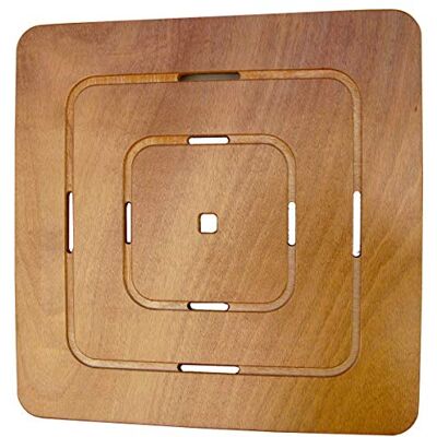 CASTELMERLINO Castelmerlin 127 Pedana Dusch i Okumé marin plywood cm 60 x 60 cm för 80 x 80 cm duschfat CASTELMERLINO Castelmerlin 127 Pedana Dusch i Okumé marin plywood cm 60 x 60 cm för 80 x 80 cm duschfat