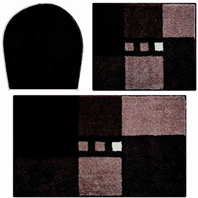 Grund Linea Due badmatta - Vattenabsorberande, Halkfri, 3-pack Grund Linea Due badmatta - Vattenabsorberande, Halkfri, 3-pack