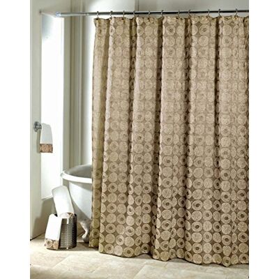 Avanti Linens Avanti Linne Mjuk Galax Samling, Duschdraperi, Guld Avanti Linens Avanti Linne Mjuk Galax Samling, Duschdraperi, Guld