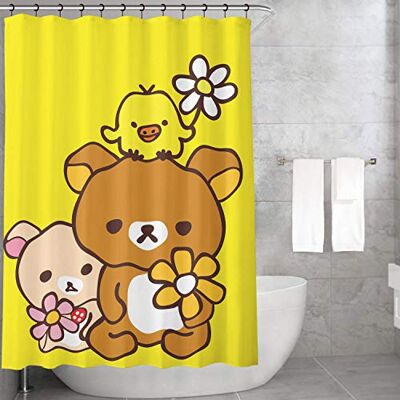 Bonamaison duschdraperier, polyester, flerfärgad, 155x220 cm Bonamaison duschdraperier, polyester, flerfärgad, 155x220 cm
