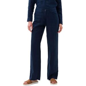 Brax Damstil farina rena linnebyxor, 22 marinblå, 32W / 30L Brax Damstil farina rena linnebyxor, 22 marinblå, 32W / 30L