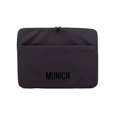 Munich Essence återvunnen FW25 laptopfodral C/svart, väskor och ryggsäckar för kvinnor, svart Munich Essence återvunnen FW25 laptopfodral C/svart, väskor och ryggsäckar för kvinnor, svart