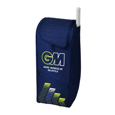 Gunn & Moore GM Cricket duffelväska ryggsäck Wheelie, 606, blå, liten – 55 liter Gunn & Moore GM Cricket duffelväska ryggsäck Wheelie, 606, blå, liten – 55 liter