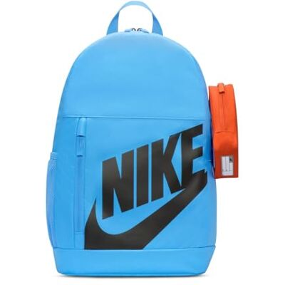 NIKE Unisex ryggsäck för barn (20 L), universitet blå/orange/svart, Taille unique NIKE Unisex ryggsäck för barn (20 L), universitet blå/orange/svart, Taille unique