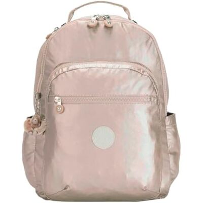Kipling SEOUL Stor ryggsäck, Metallic Glow (Silver) Kipling SEOUL Stor ryggsäck, Metallic Glow (Silver)