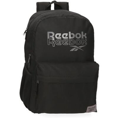 Reebok Melbourne Skolryggsäck, Blå och Rosa Ryggsäck, Tillverkad av Polyester, Breda Axelband, Ergonomiska och Vadderade, Flera fack, av Joumma Bags, svart, Talla única, ryggsäck 44 Reebok Melbourne Skolryggsäck, Blå och Rosa Ryggsäck, Tillverkad av Polyester, Breda Axelband, Ergonomiska och Vadderade, Flera fack, av Joumma Bags, svart, Talla única, ryggsäck 44